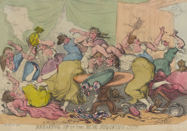 Breaking up of the Blue Stocking Club