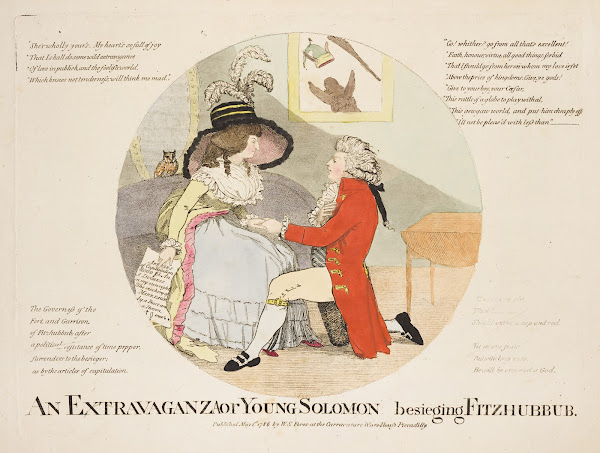 An extravaganza or Young Solomon besieging Fitzhubhub 1786
