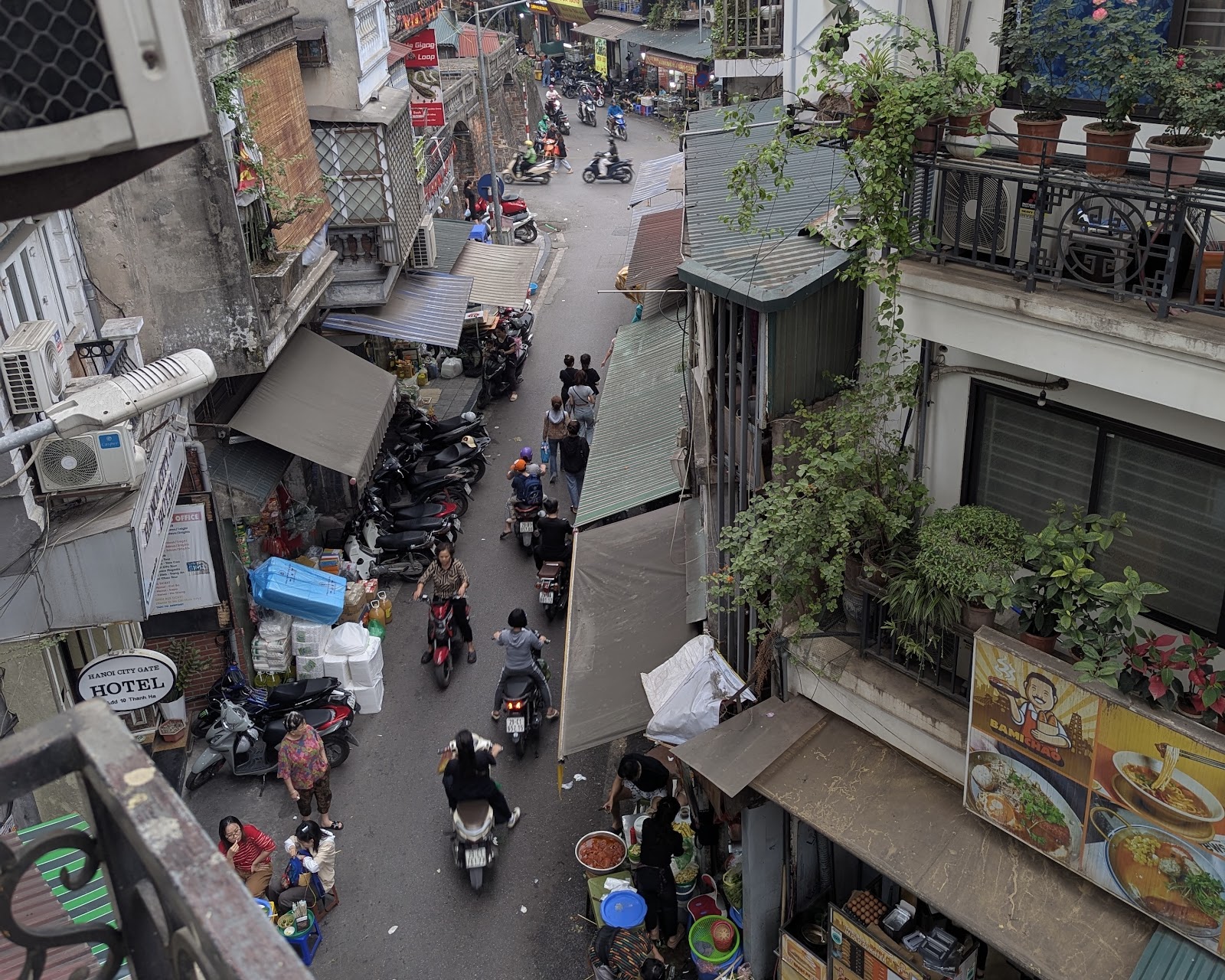 Photo from room of hostel