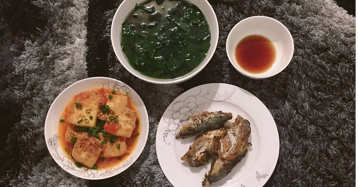 Đậu phụ sốt cà chua