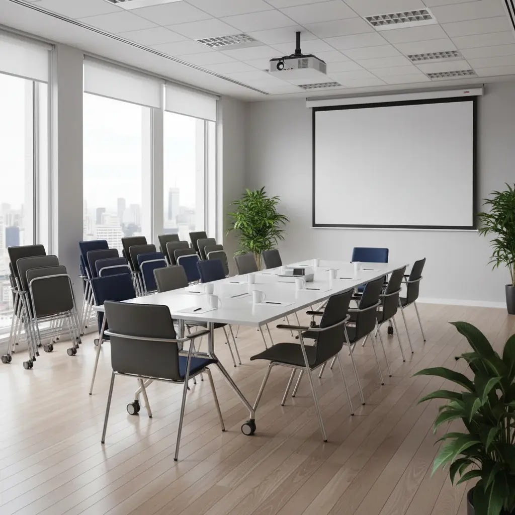 Rekomendasi kursi lipat untuk kebutuhan ruang meeting kantor