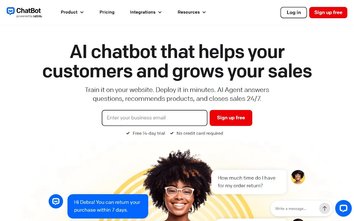 Captura de Chatbot Guidebook