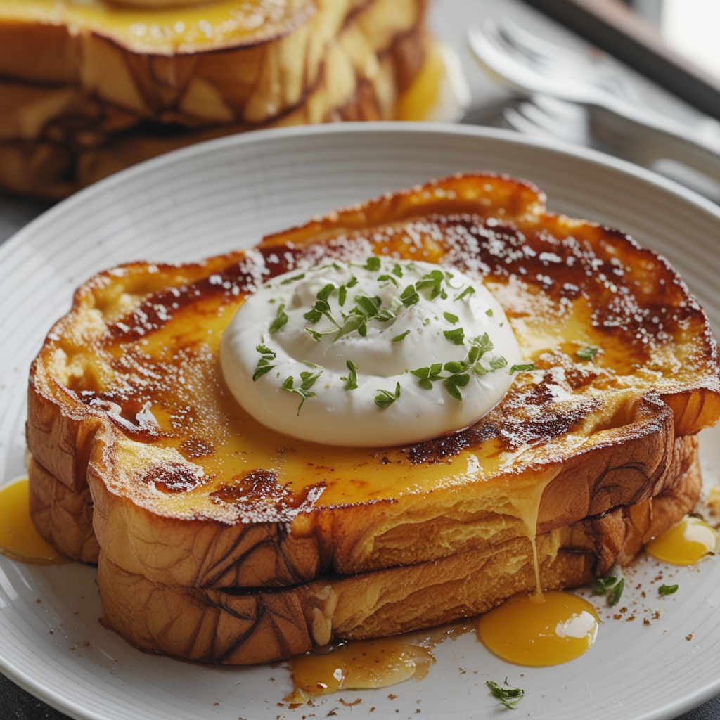 Amazing Crème Brûlée French Toast (Decadent Brunch) – Easy Homemade Delight finished