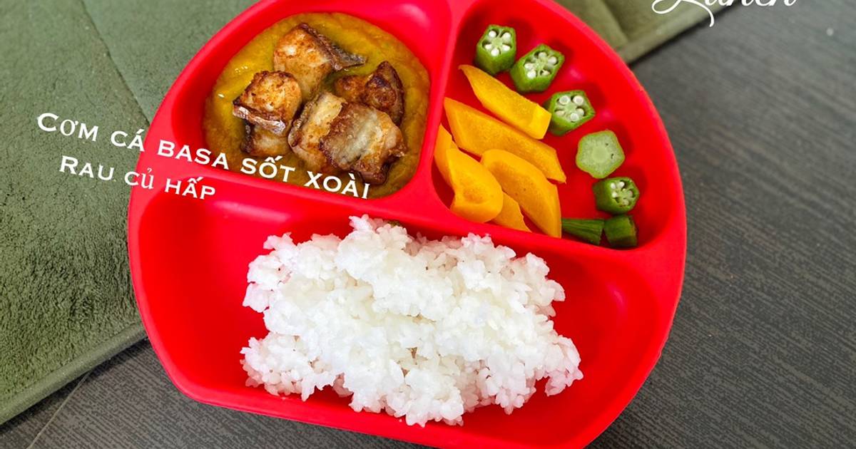 Cá basa sốt xoài - ăn dặm