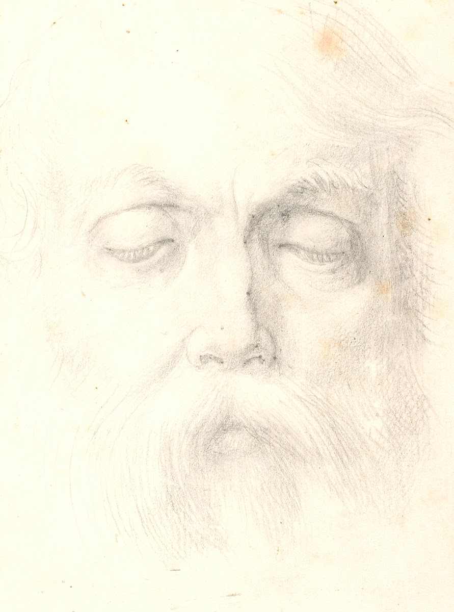 Studiehoved af Ossian 1815