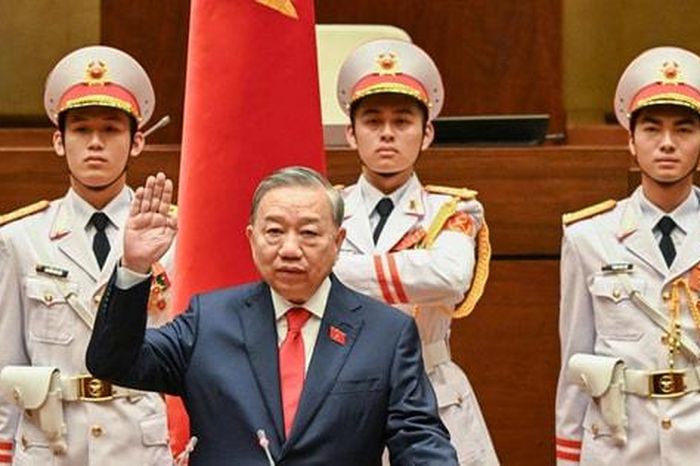 Lễ tuyên thệ nhậm chức của Chủ tịch nước Tô Lâm - Báo Hà Nội Mới