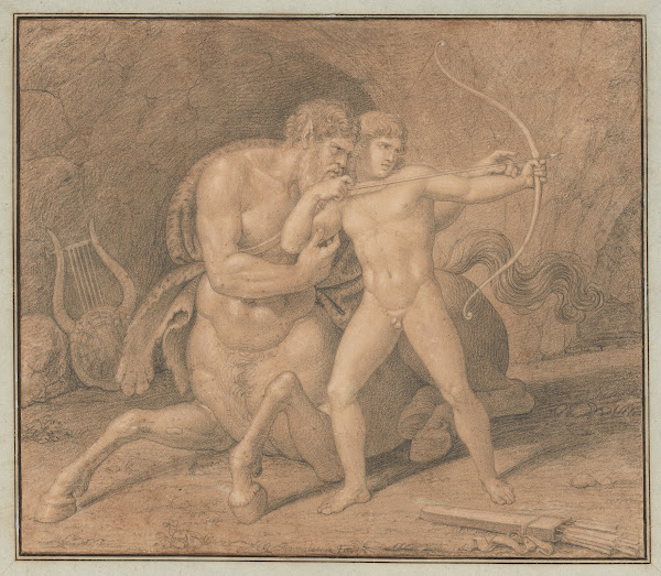 Chiron Teaching Achilles to Shoot with the Bow after 1810