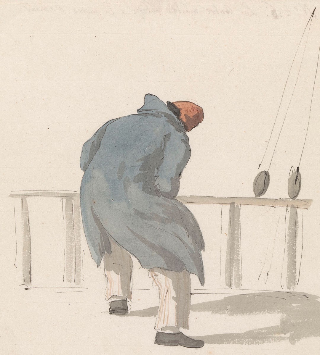 Bootsman aan boord van het schip lHeureuse Marianne 1778