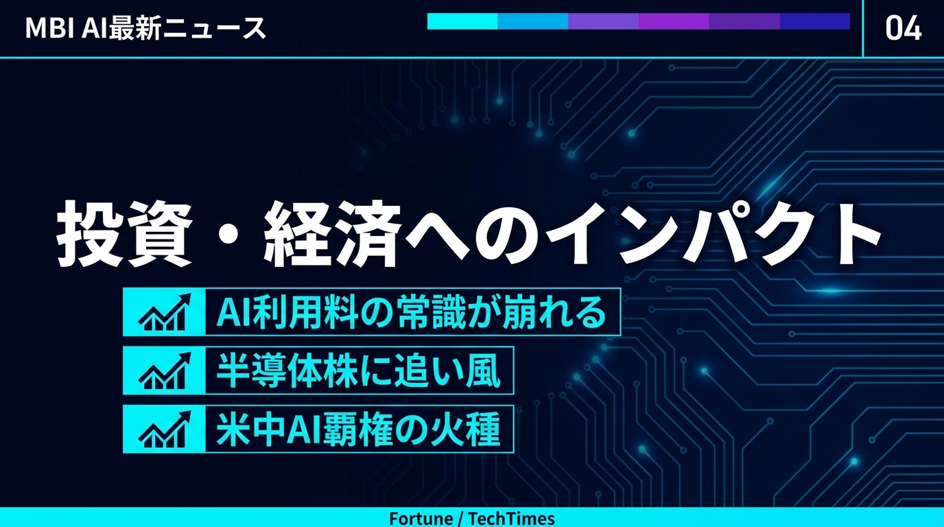 MBI AI最新ニュース スライド