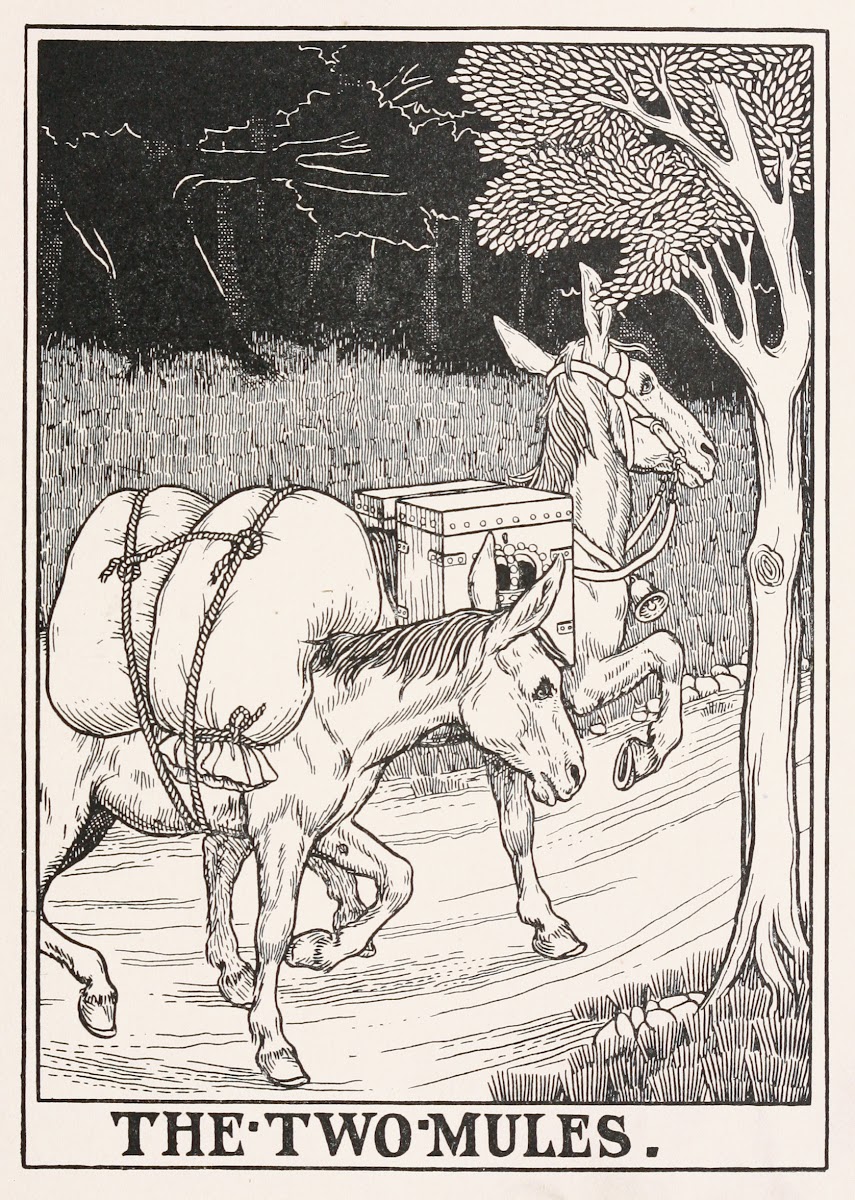The Two Mules 1900