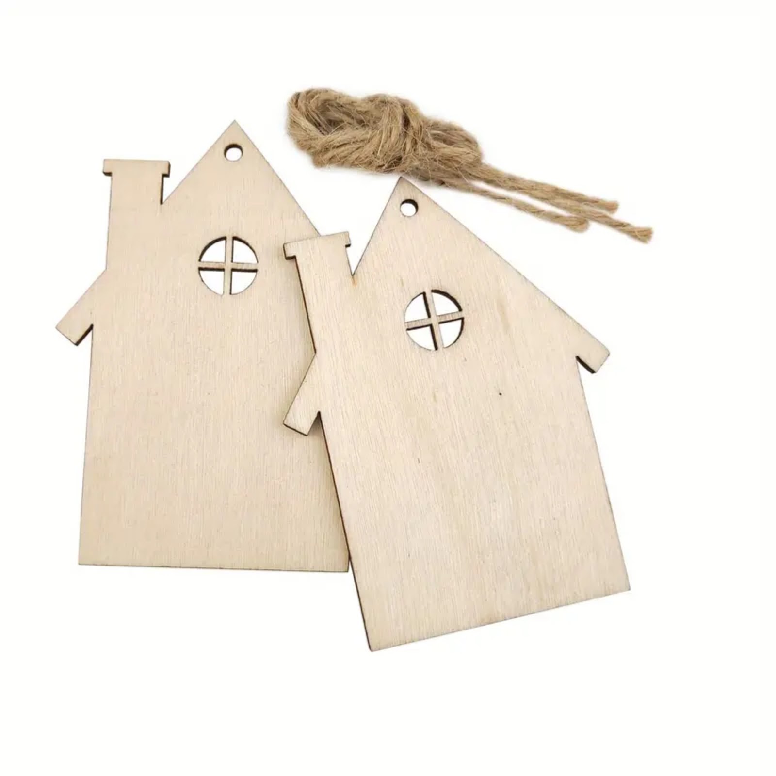 Wooden Huts Decoration, Openwork Design