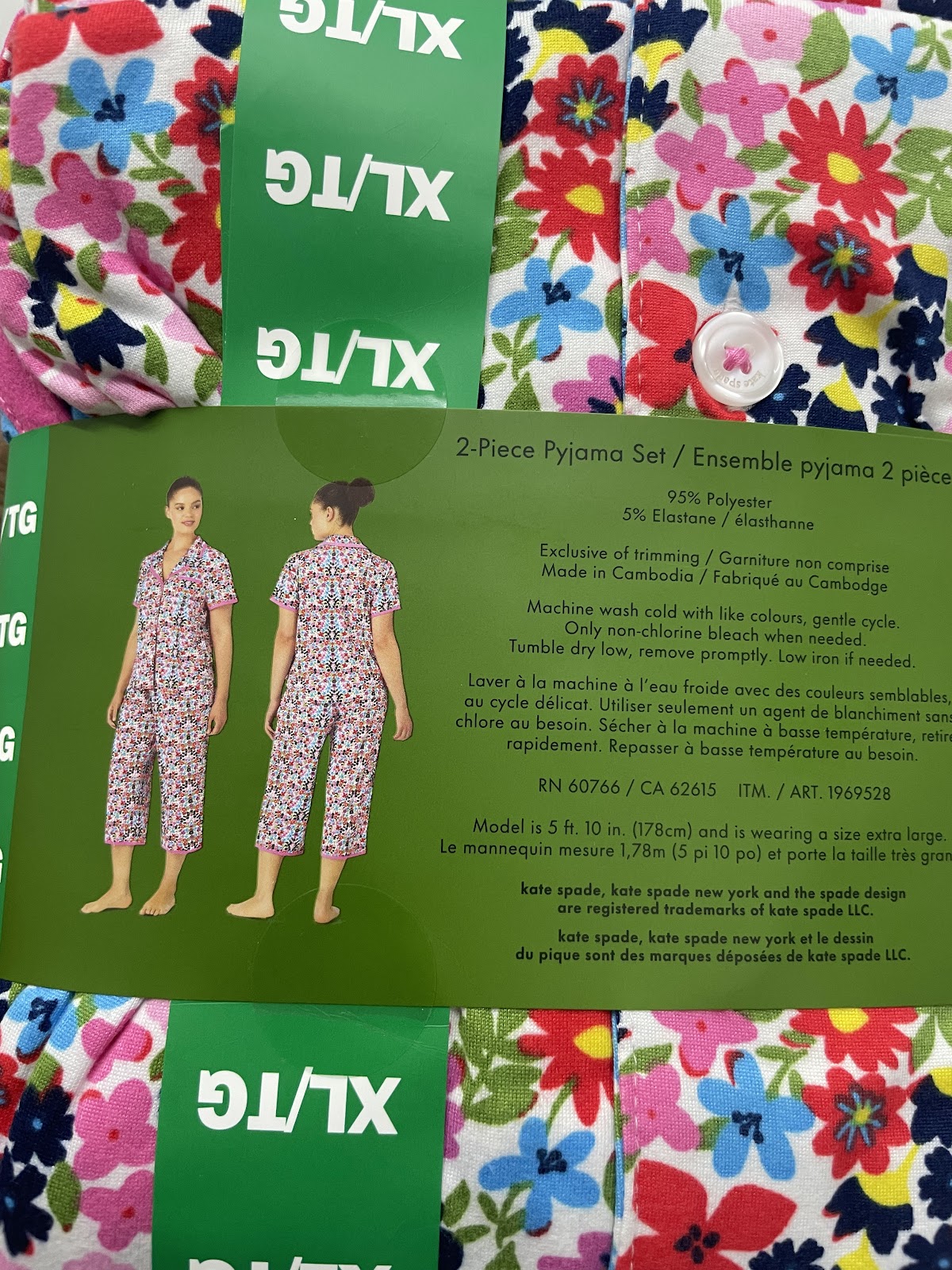 KS Sleepwear Floral XL #2185