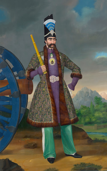 Der Schah von Persien Nāser ad Dīn Schāh 1860