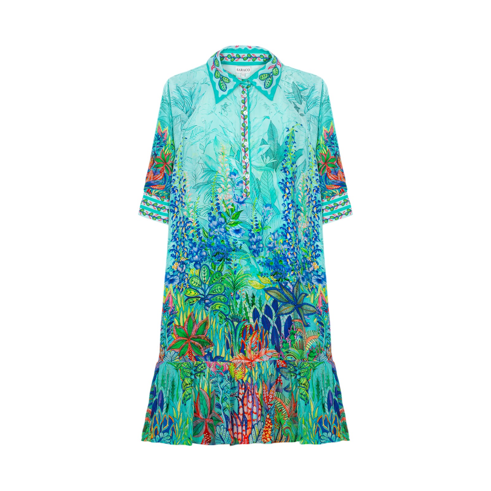 Jade Bloom Dress