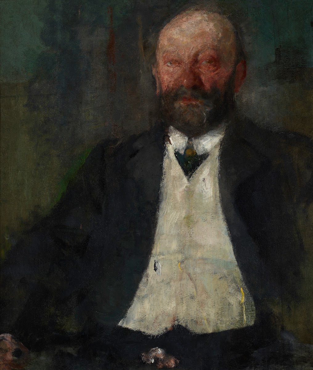 Portrait of Adam Nowina Boznański Artists Father circa 1903