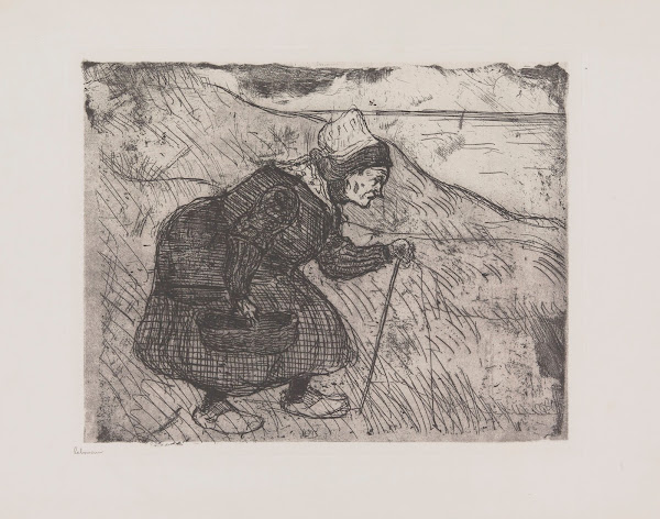 Vieille pêcheuse de moules 1897