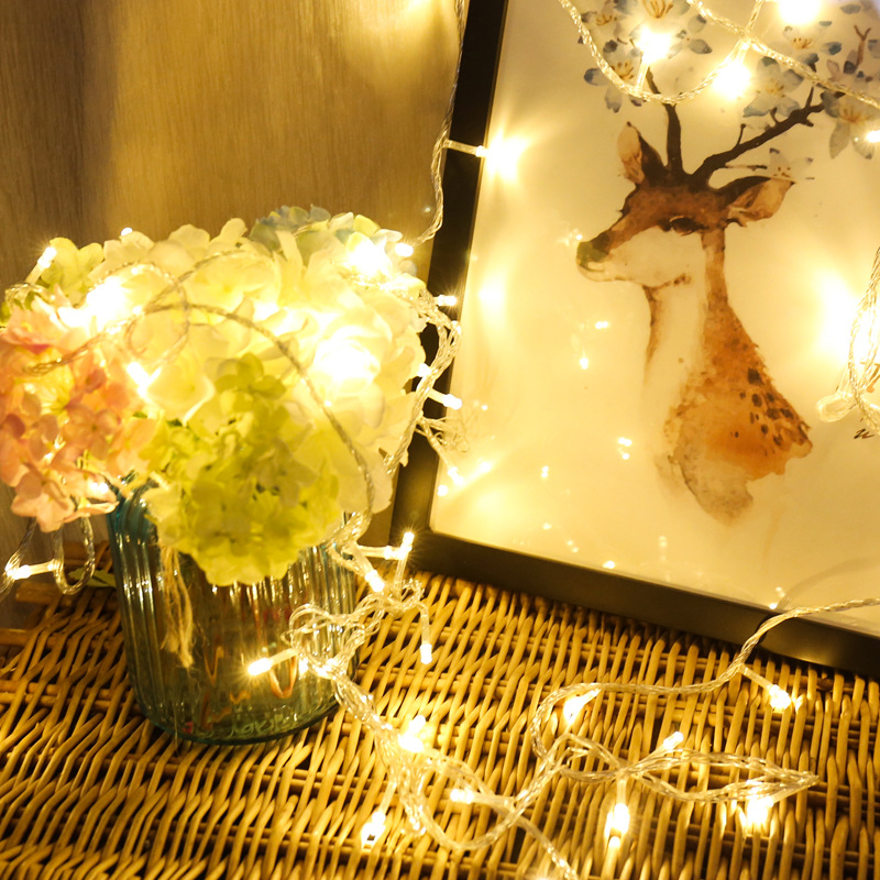 LED string lights for festive decoration