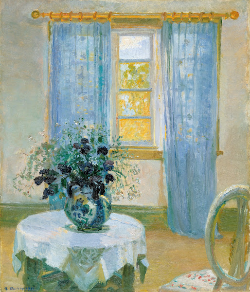 Interior with clematis 1913
