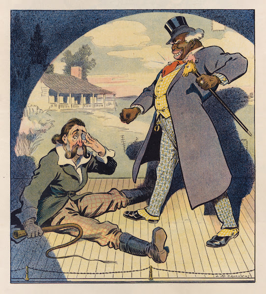 Uncle Toms cabin  as it will have to be played if Johnson wins 1910