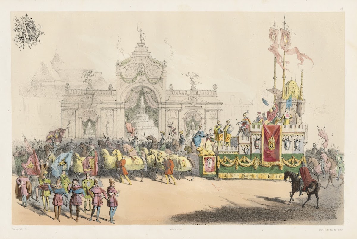 Char du Hainaut ou de Boudouin de Constantinople 1856