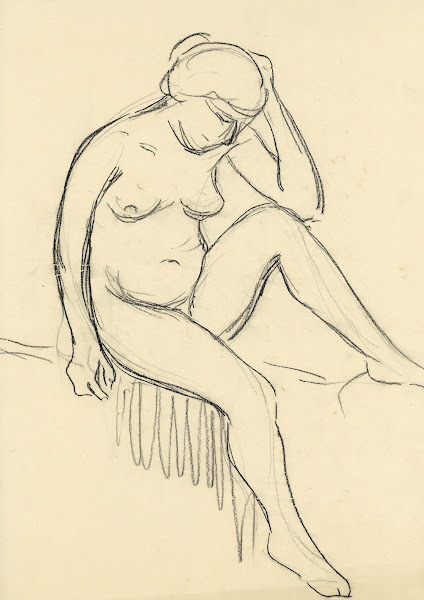 Zittende figuur