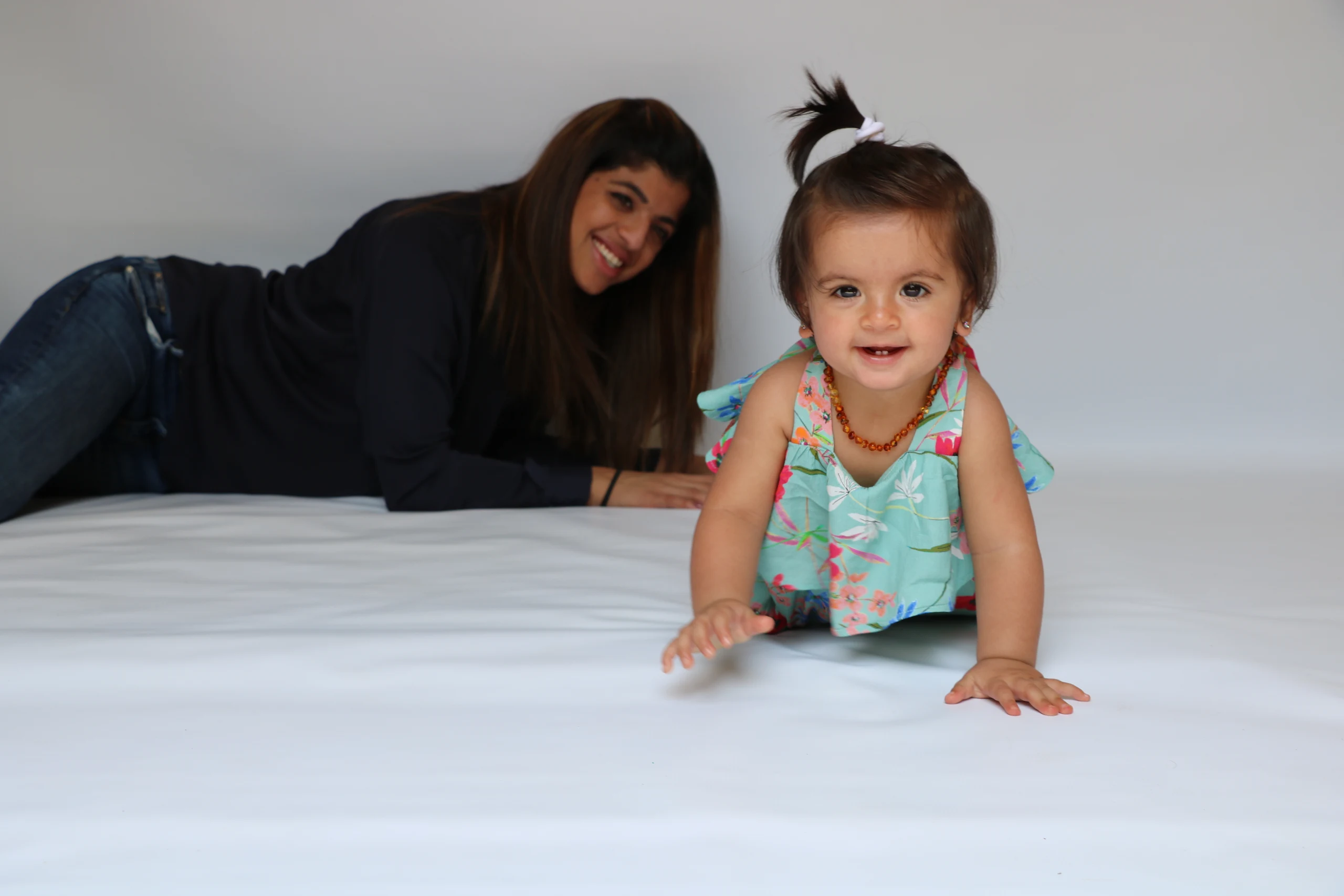Parent bonding with baby — complete baby development series first year