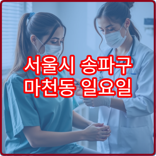 서울시 송파구 마천동 일요일 산부인과 진료 병원 주말 운영