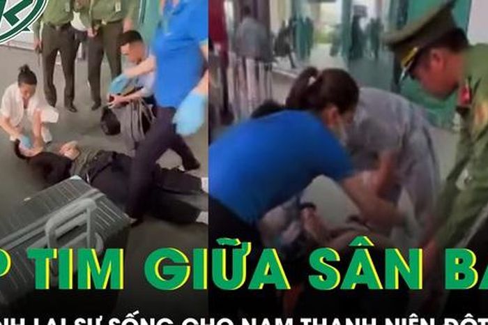 Nữ y sĩ ép tim giữa sân bay giành lại sự sống cho nam thanh niên đột quỵ - Báo Sức Khỏe &amp; Đời Sống