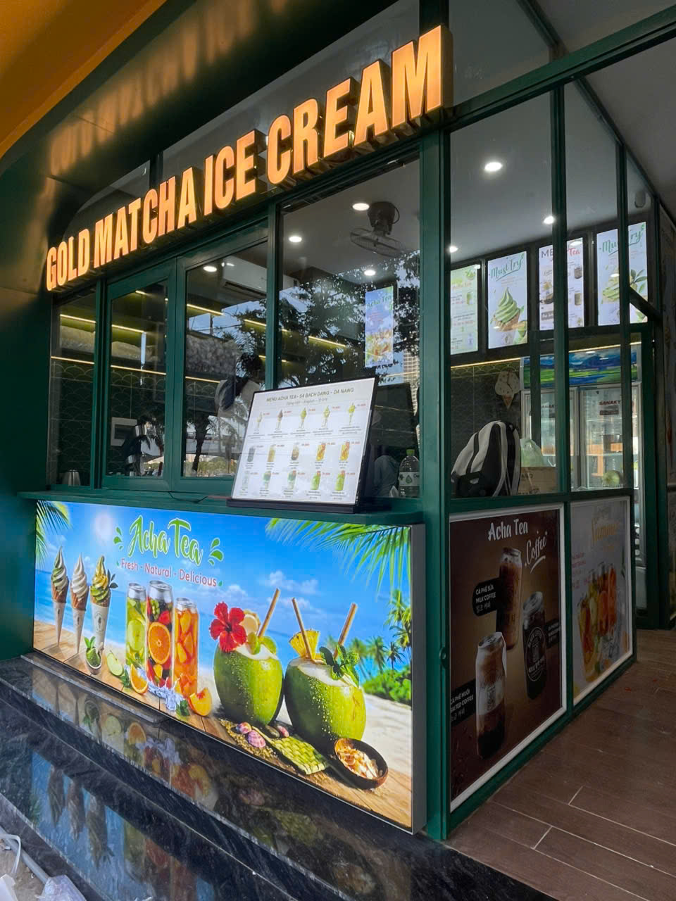 MATCHA GOLDEN ICE CREAM - Image 4