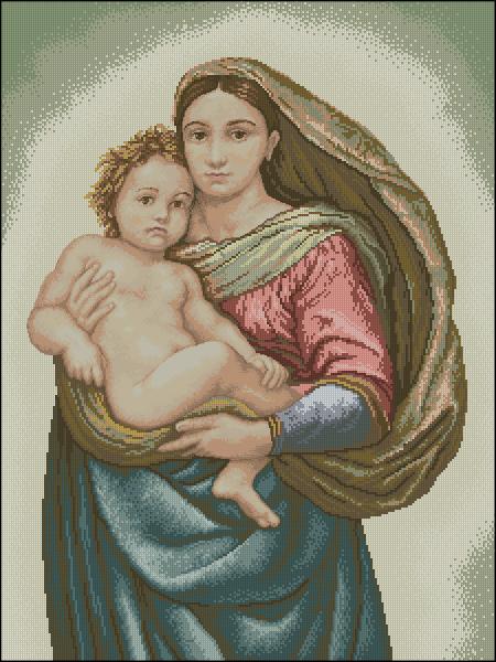 CMP 250040 Sistine Madonna