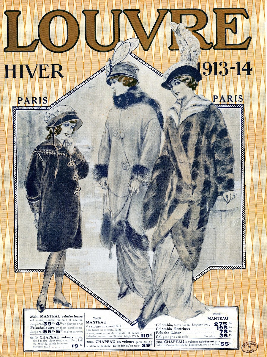 Au Louvre  Hiver 1913 14