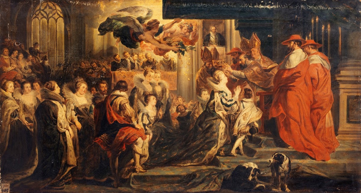 Le Couronnement de Marie de Médicis le 13 mai 1610 1835