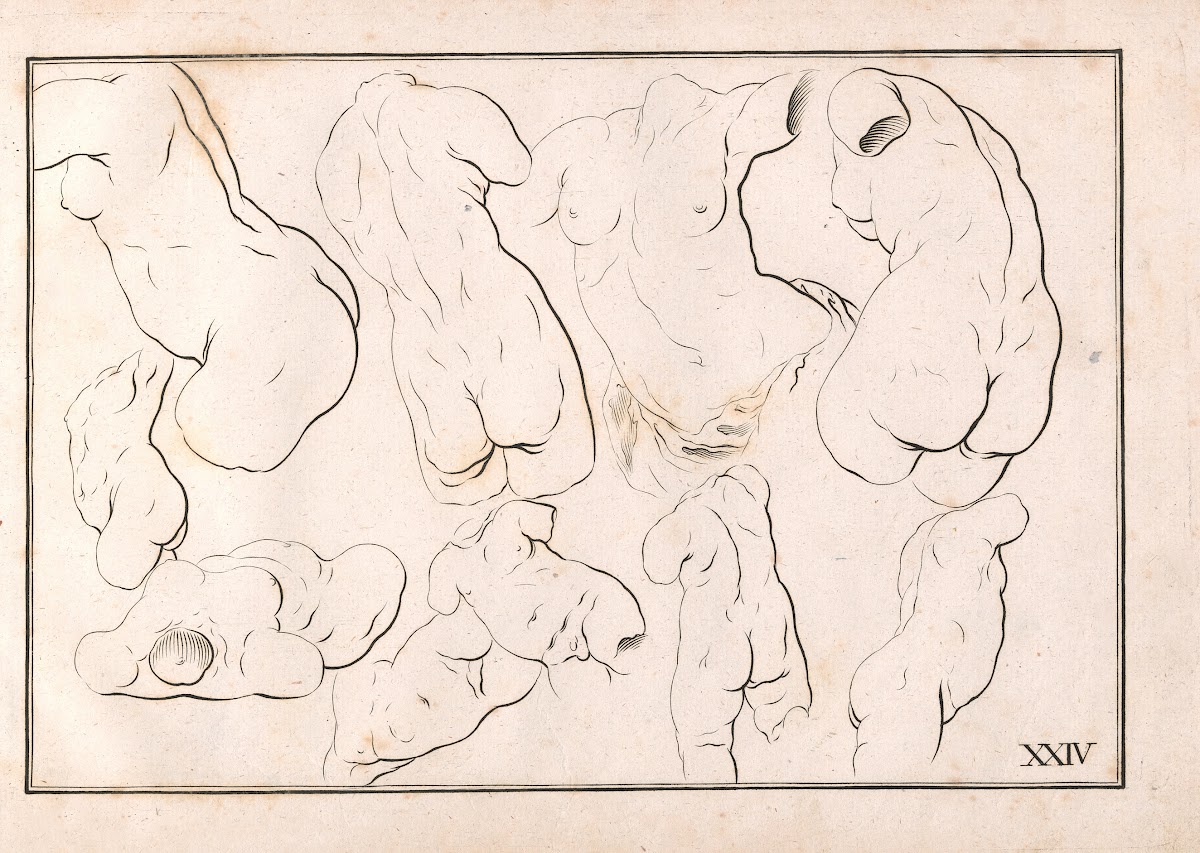 Zeichenbuch fur Kunstler und Liebhaber der freyen Handzeichnung Pl24 1781