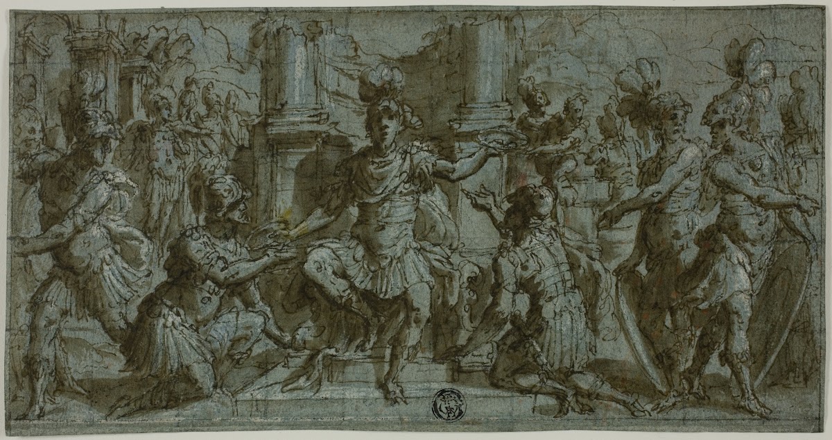 Mars Distributing The Victors Wreaths 1560 65