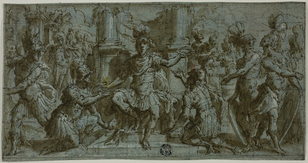 Mars Distributing The Victors Wreaths 1560 65