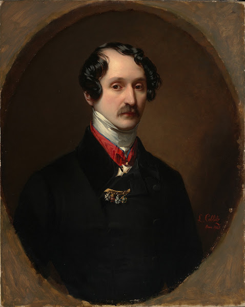 Bildnis Ferdinand Allesina Freiherr von Schweitzer 1845