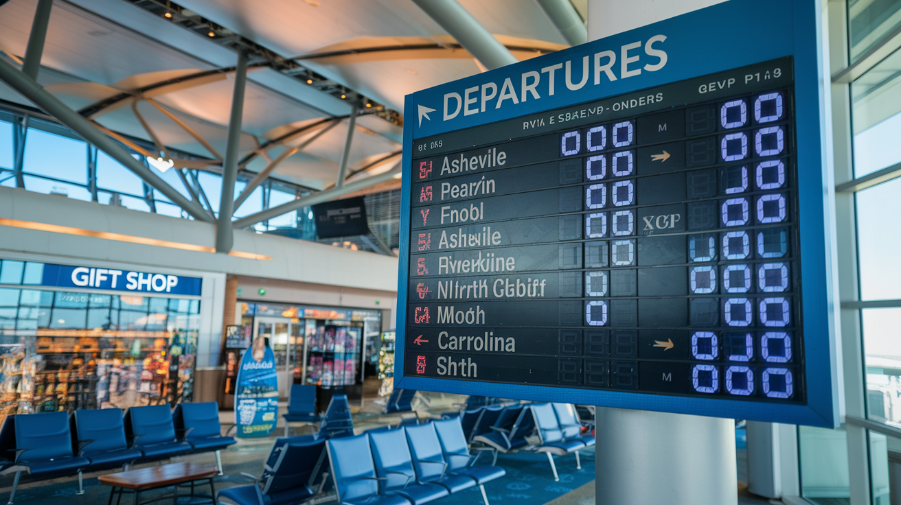 Flights from Myrtle Beach to Asheville, North Carolina