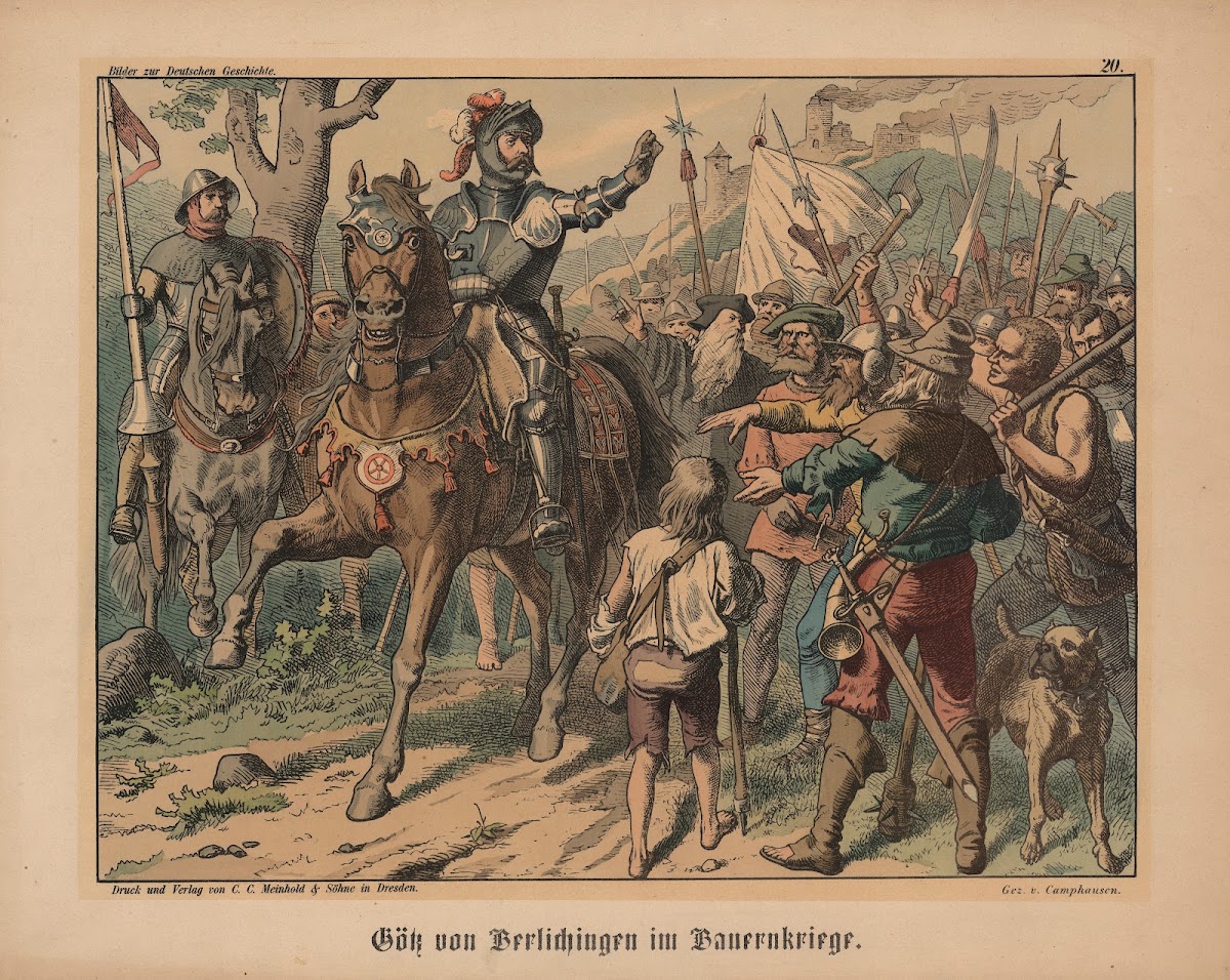 Götz von Berlichingen im Bauernkriege 19th century