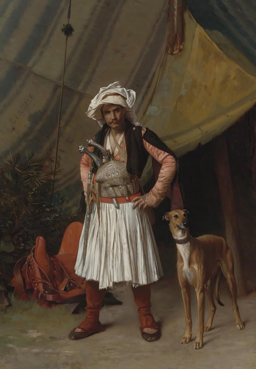 A Bashi Bazouk And His Dog