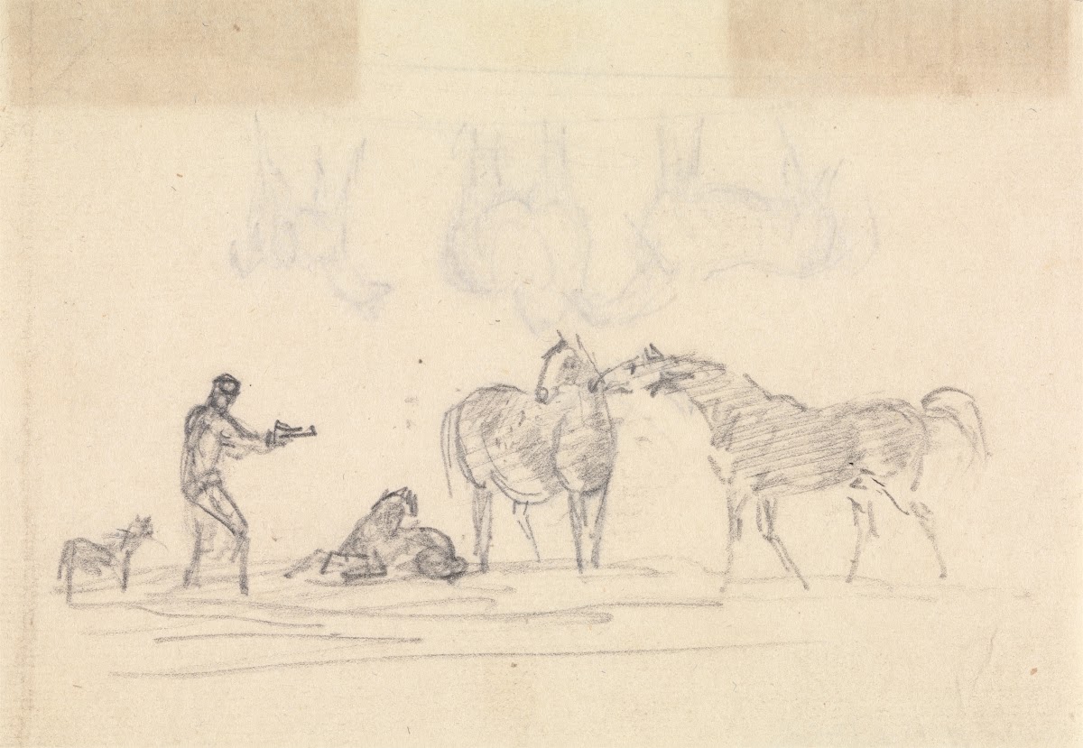 Figures with Horses