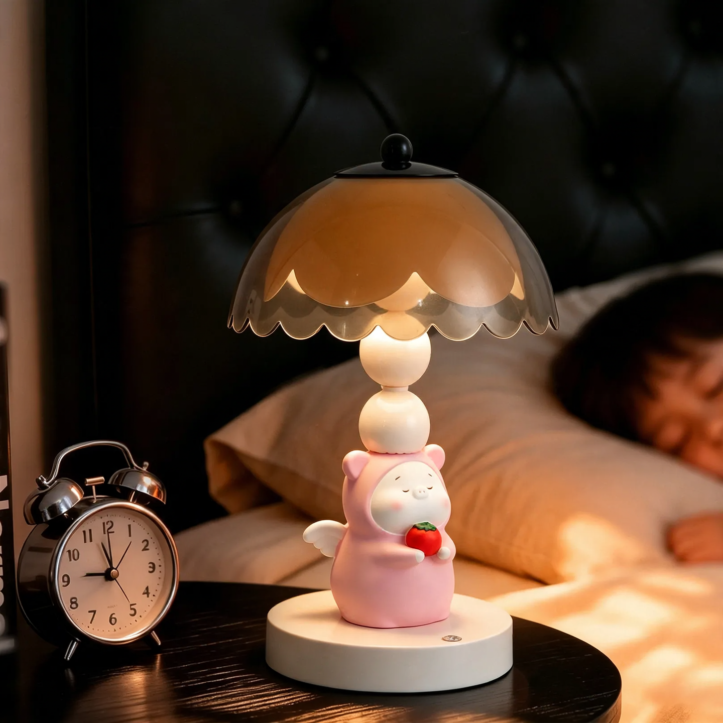 Angel Pig Table Lamp