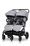 Stroller for twins Easy-Go Echo 2024 gray