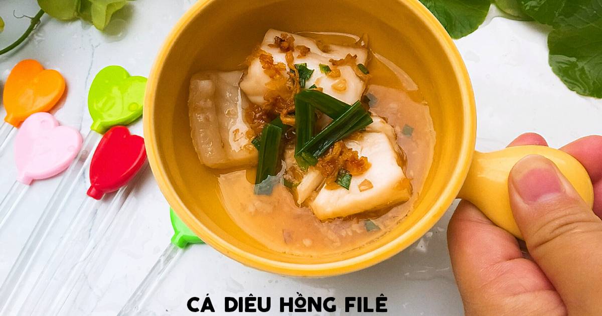 Cá diêu hồng hấp HKP