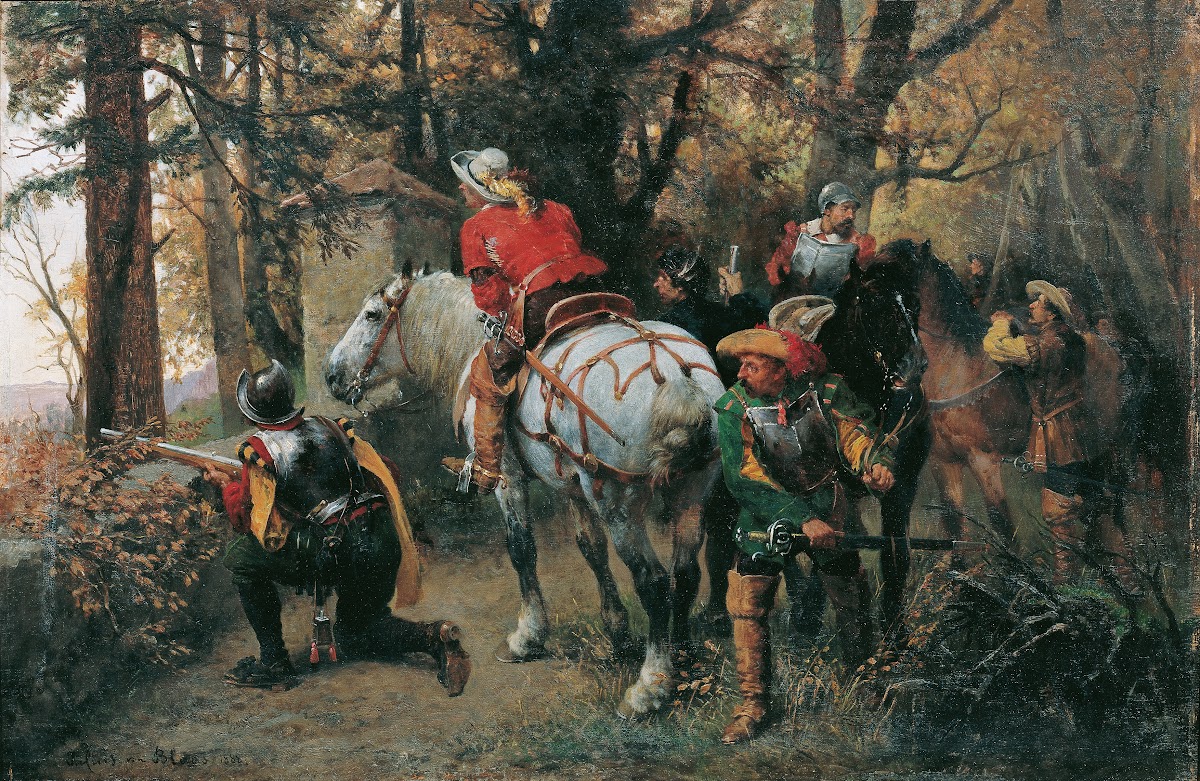 Feinderkundung 1888