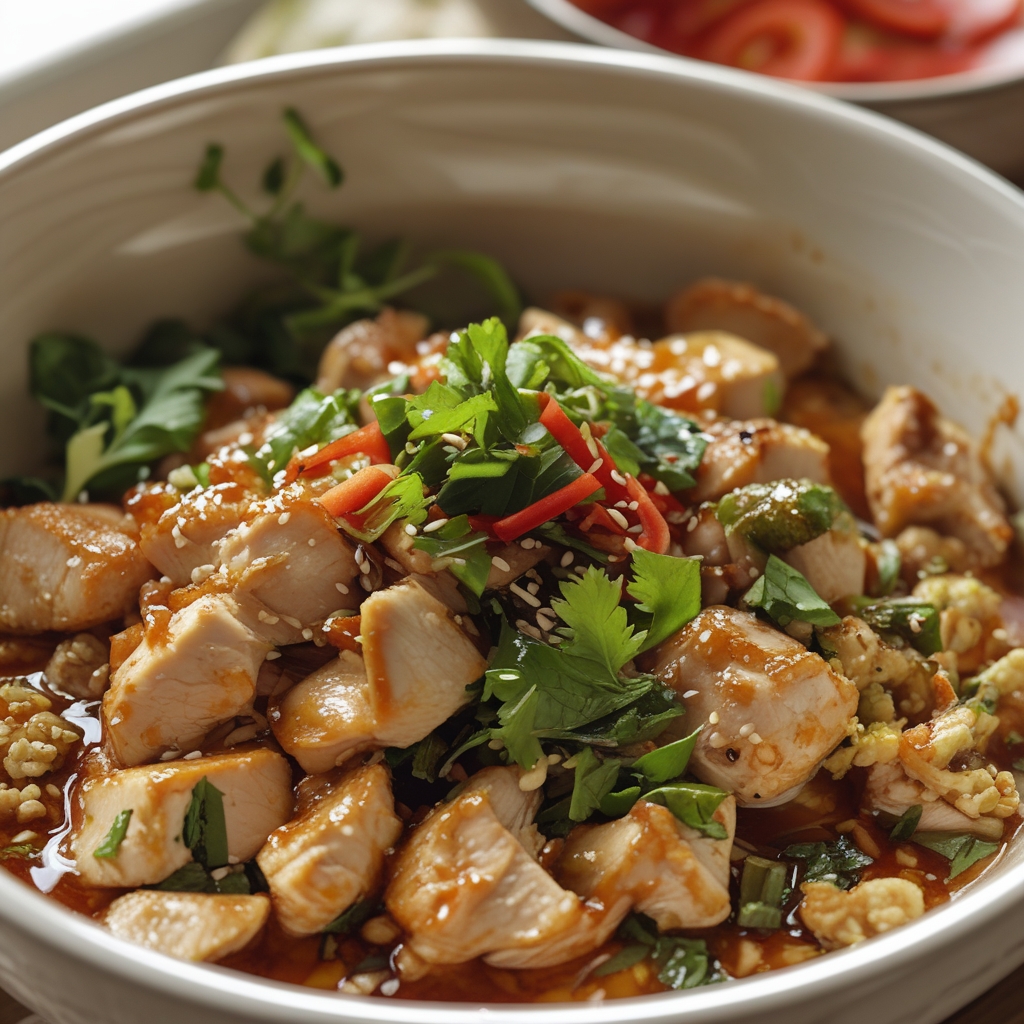 Healthy Teriyaki Chicken Bowl – Easy & Flavorful Weeknight Meal finished