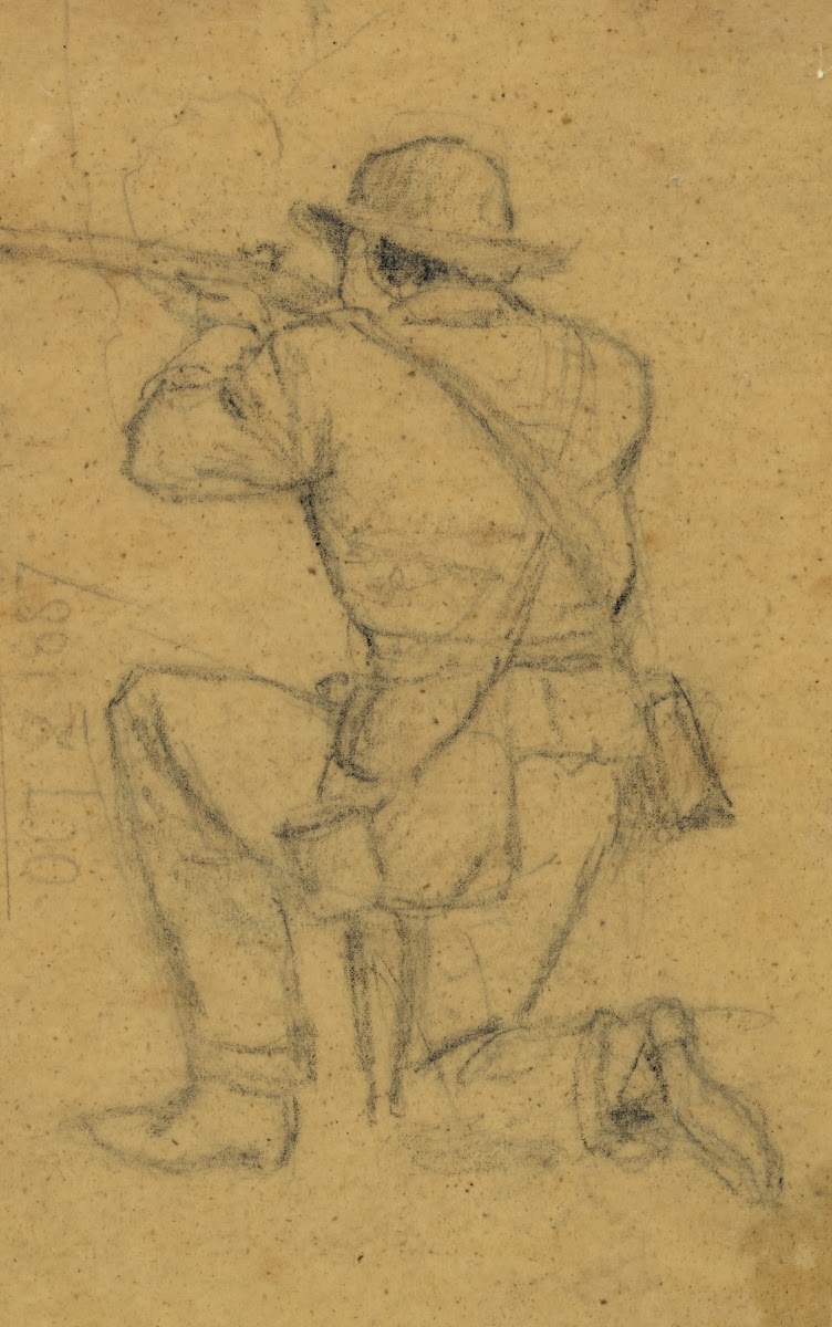 Kneeling rifleman 1862