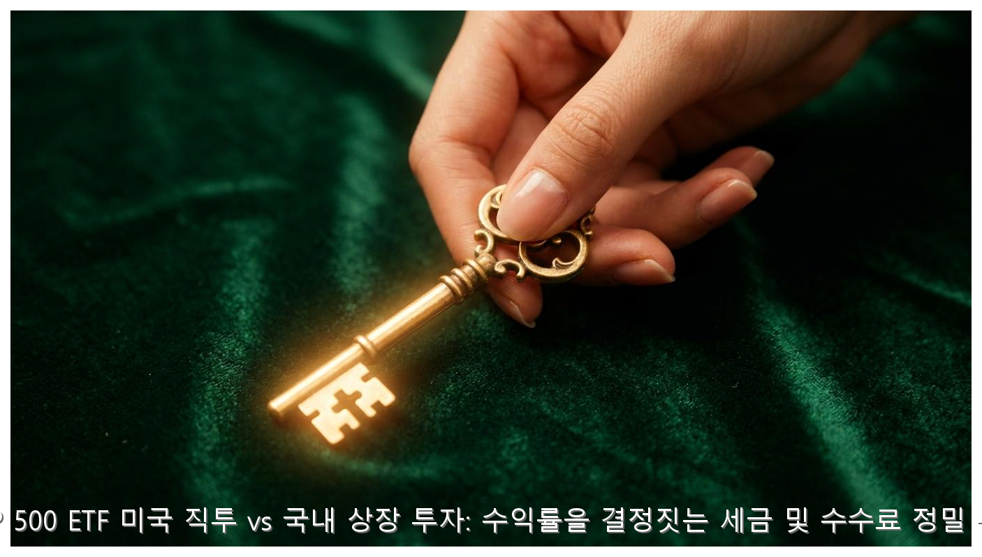 S&P 500 ETF 투자 세금 비교 가이드 핵심 안내 및 분석 인포그래픽 (4)