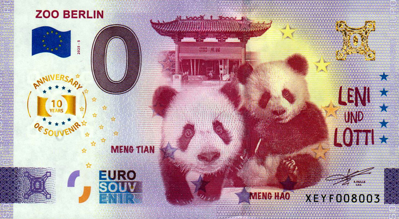 Billet 0€ ZOO BERLIN - LENI UND LOTTI