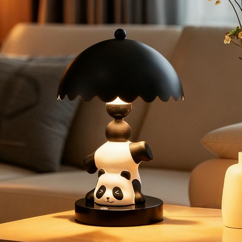 Panda Tischlampe, Nachttischlampe
