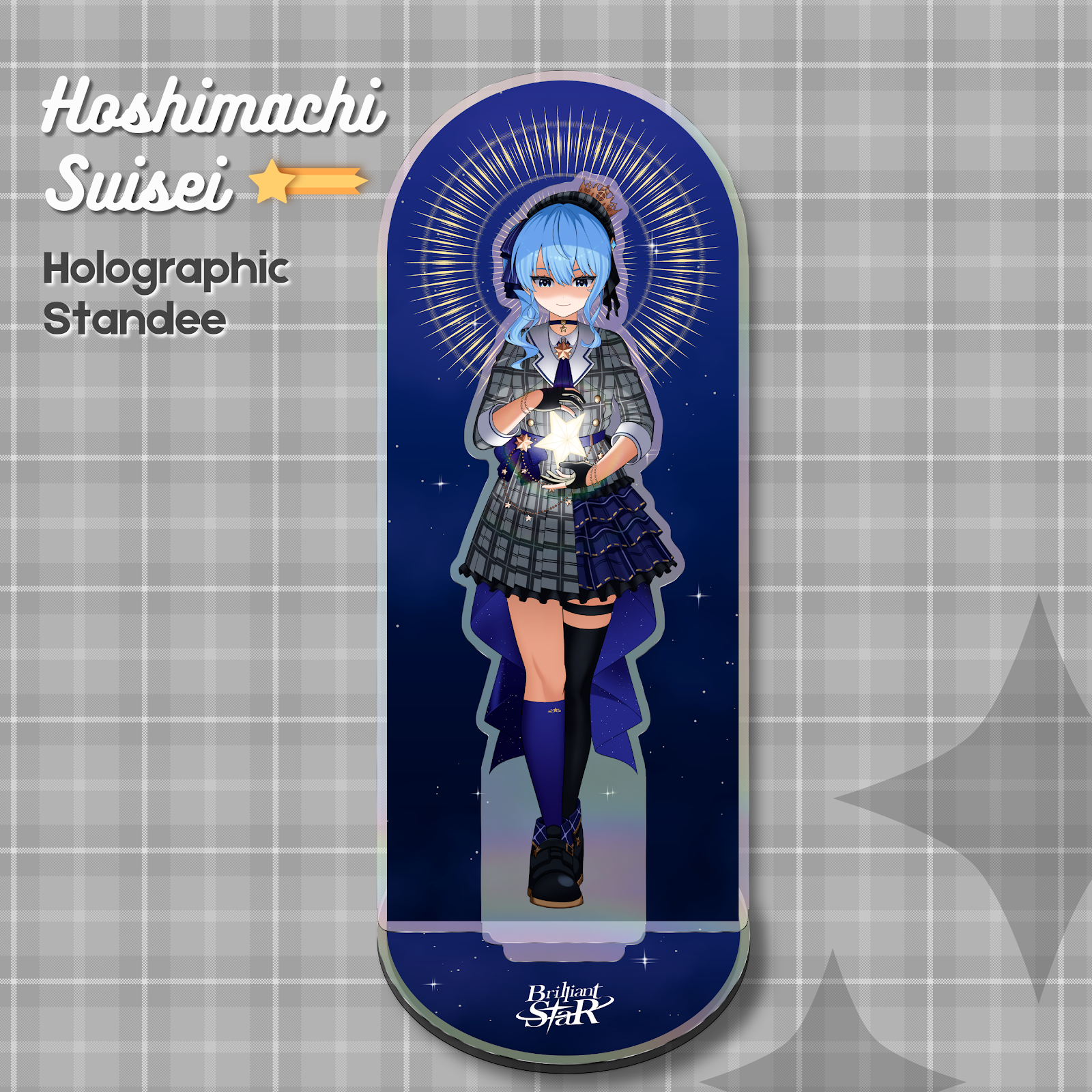 Brilliant Star Suisei Holographic Standee by Ruva